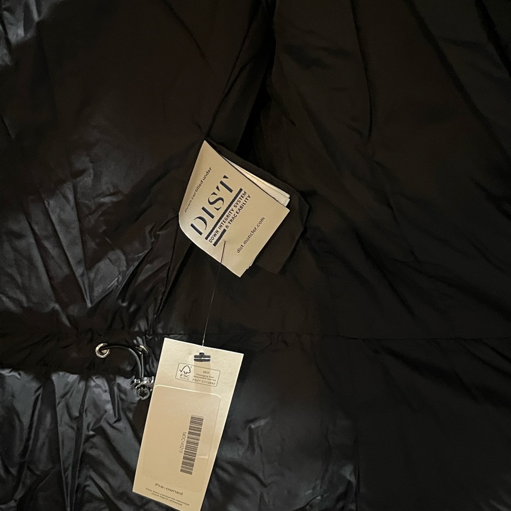 Moncler Black Long Puffer Coat - Picture 11 of 15